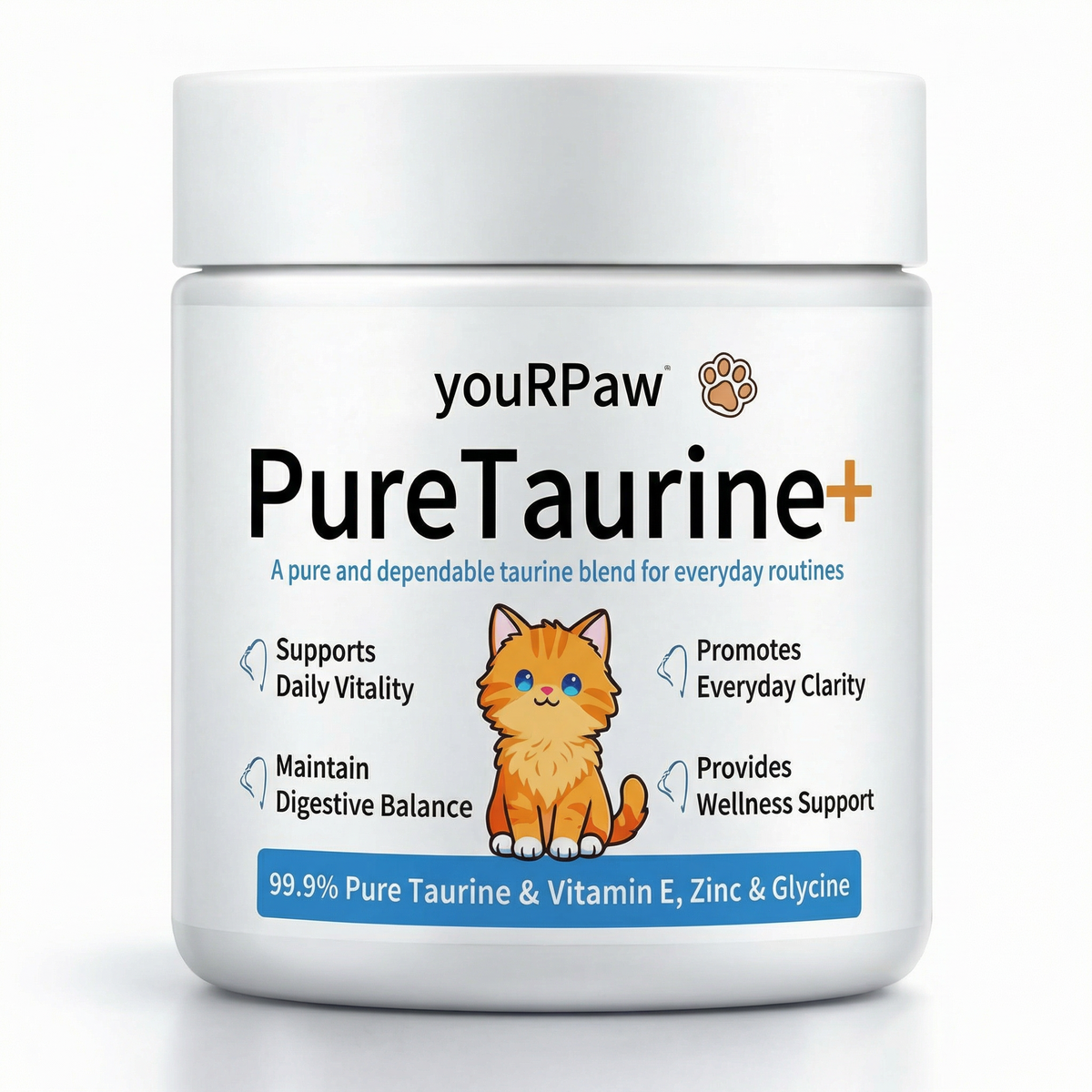 Taurine Powder Supplement for Cats™