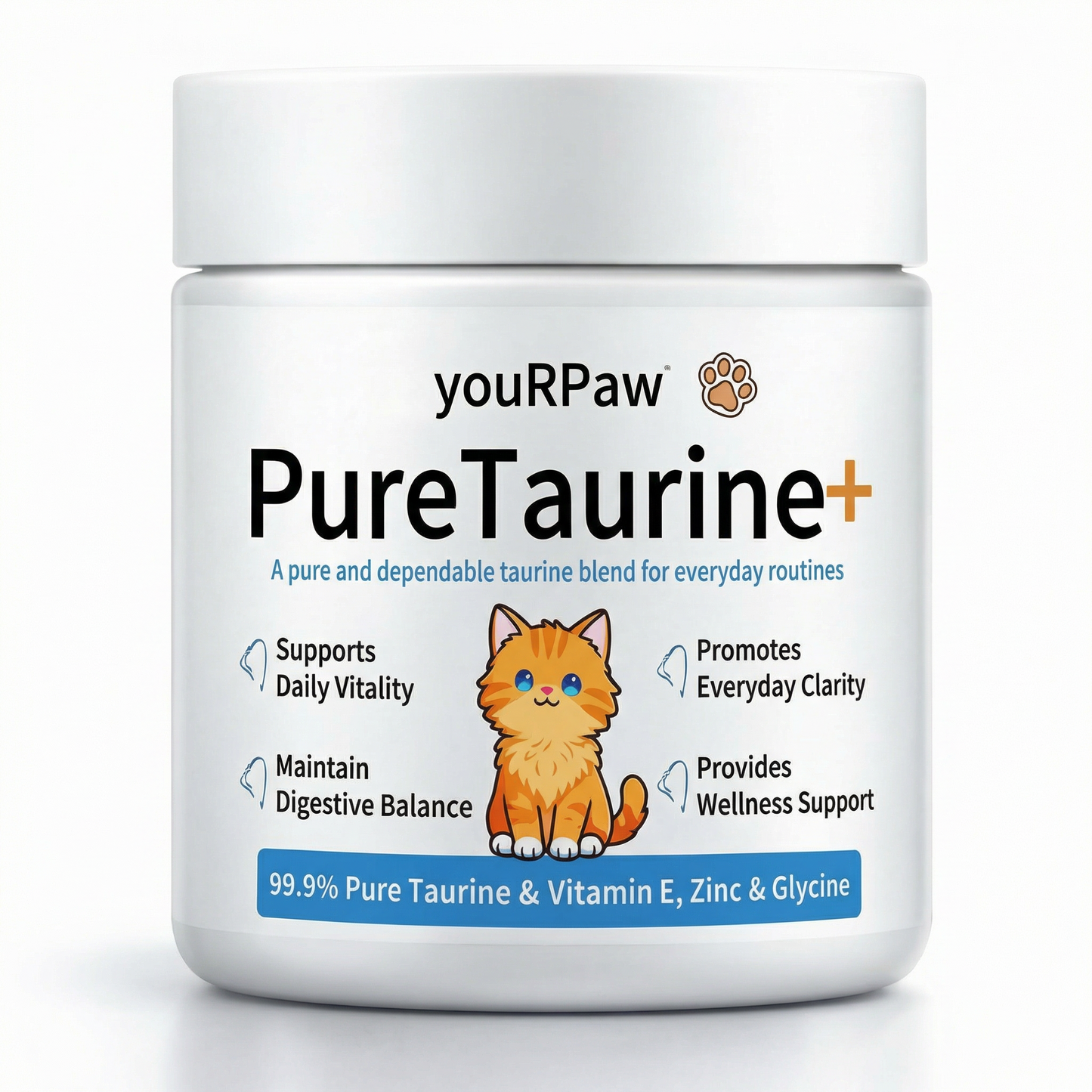 Taurine Powder Supplement for Cats™