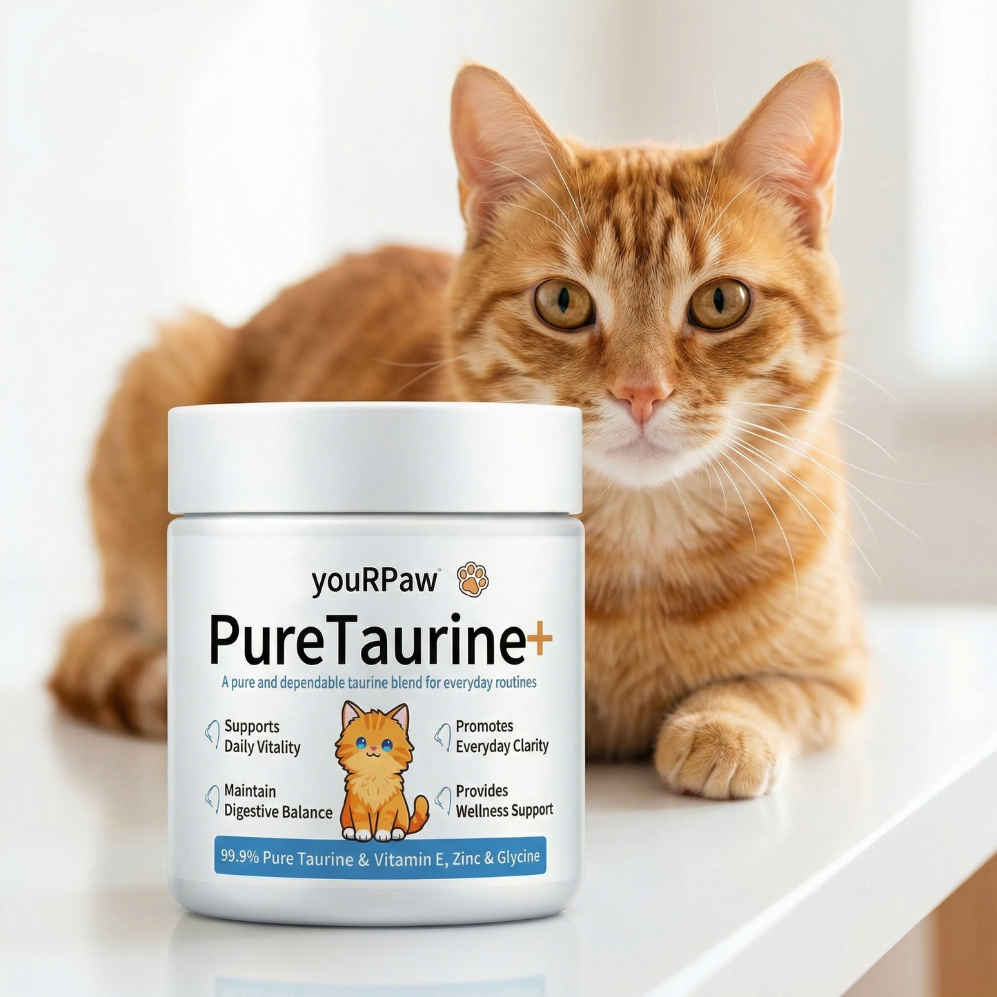 Taurine Powder Supplement for Cats™